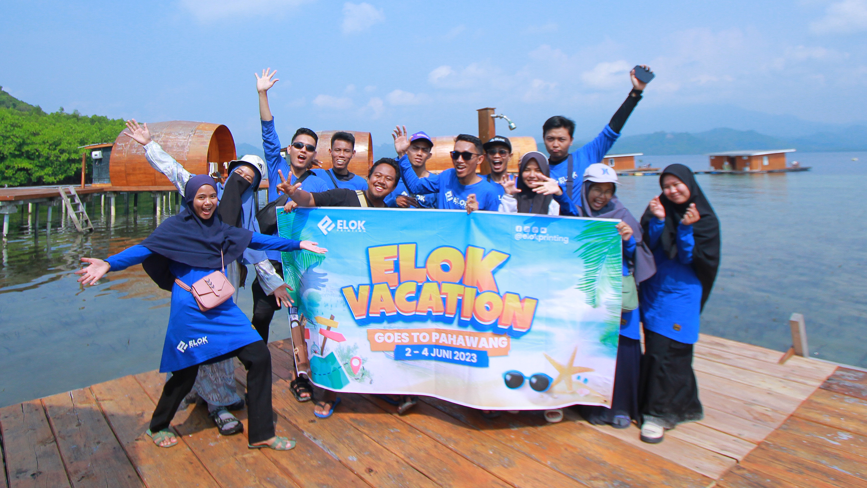 Elok Vacation, Goes to Pahawang